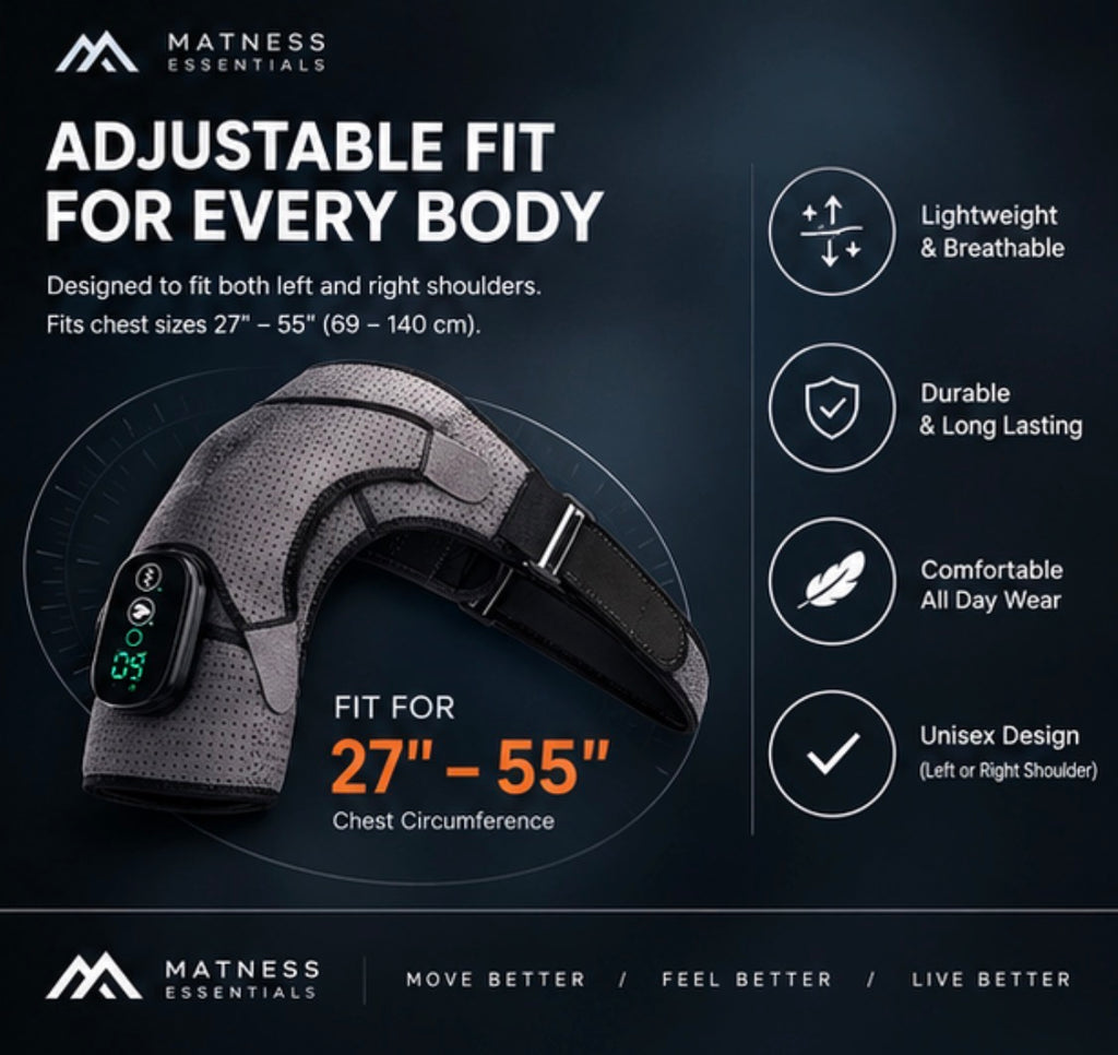 Electric Heating Shoulder Massager