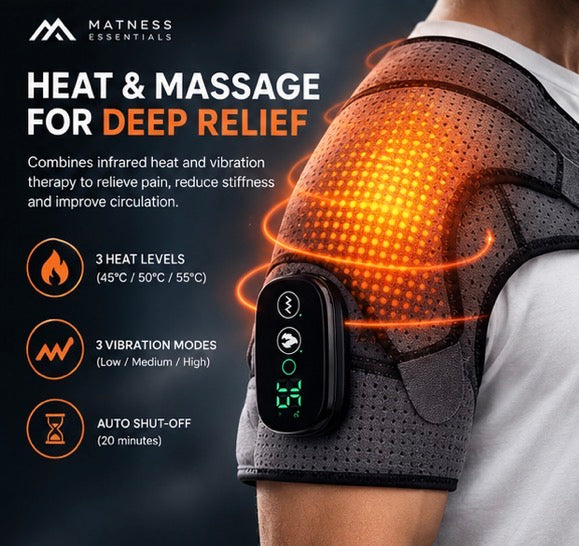 Electric Heating Shoulder Massager
