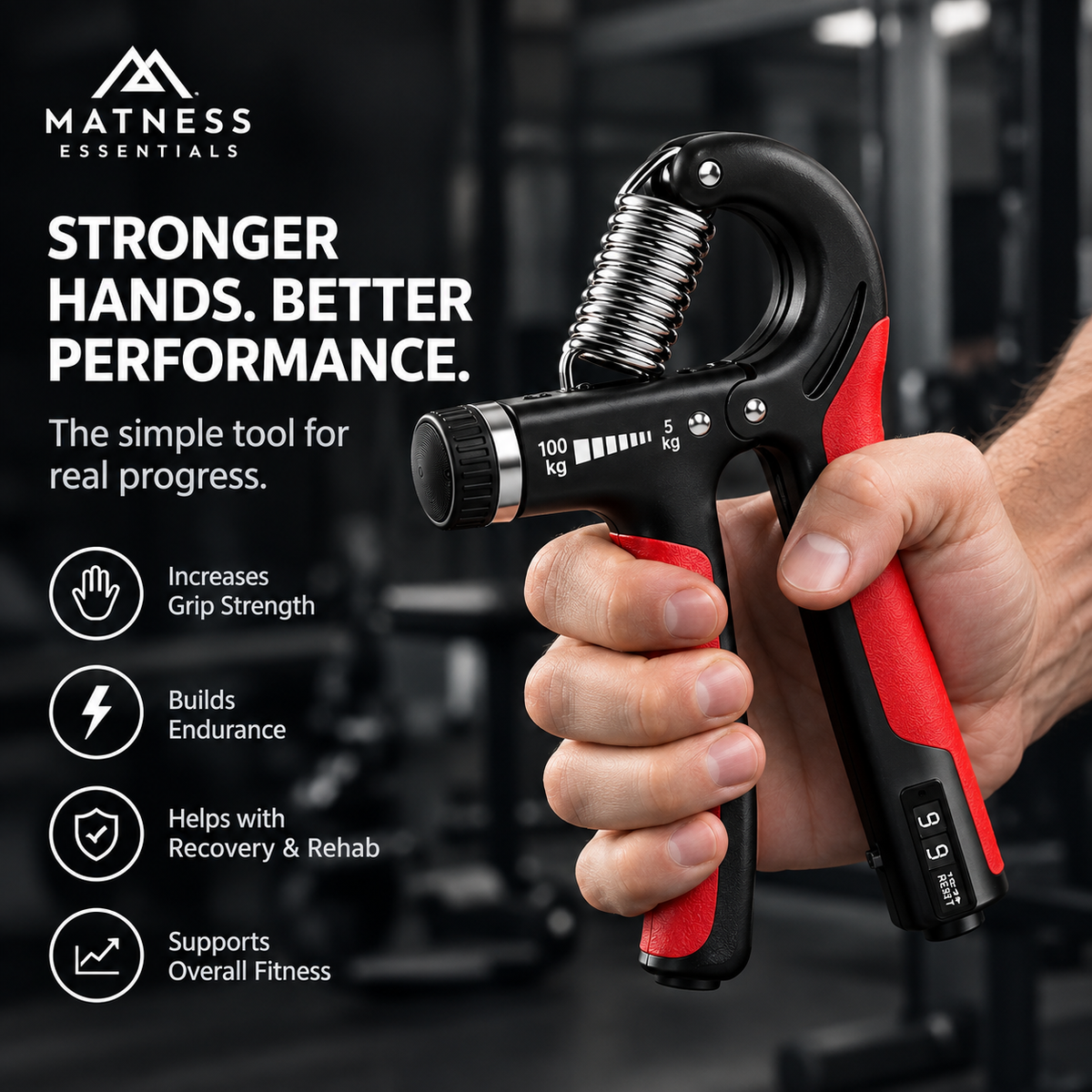 Adjustable Hand Grip Strengthener