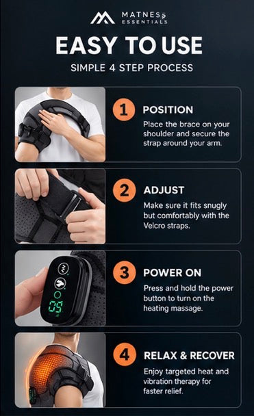 Electric Heating Shoulder Massager