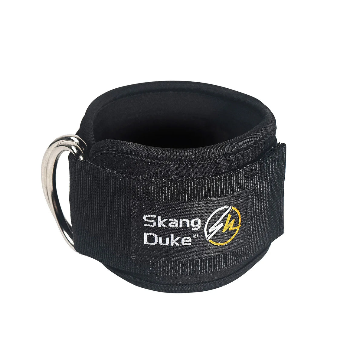 1Pc Adjustable D-Ring Ankle Straps for Cable Machines - Comfortable Ankle Cuffs for Glute & Leg Muscle Strength Training in Gym