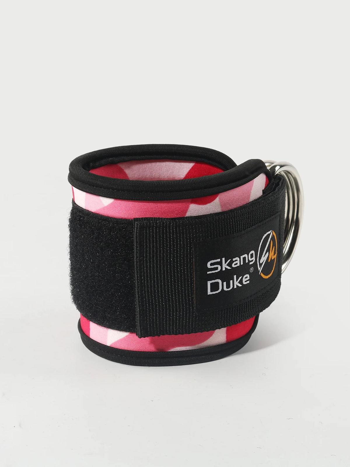 1Pc Adjustable D-Ring Ankle Straps for Cable Machines - Comfortable Ankle Cuffs for Glute & Leg Muscle Strength Training in Gym