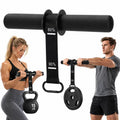 1 Set Forearm Strength Trainer, Grip Strength Workout Roller with Heavy-Duty Strap & Foam Grip, Portable Home Gym Workout Equipment for Fitness Training Exercise Equipment